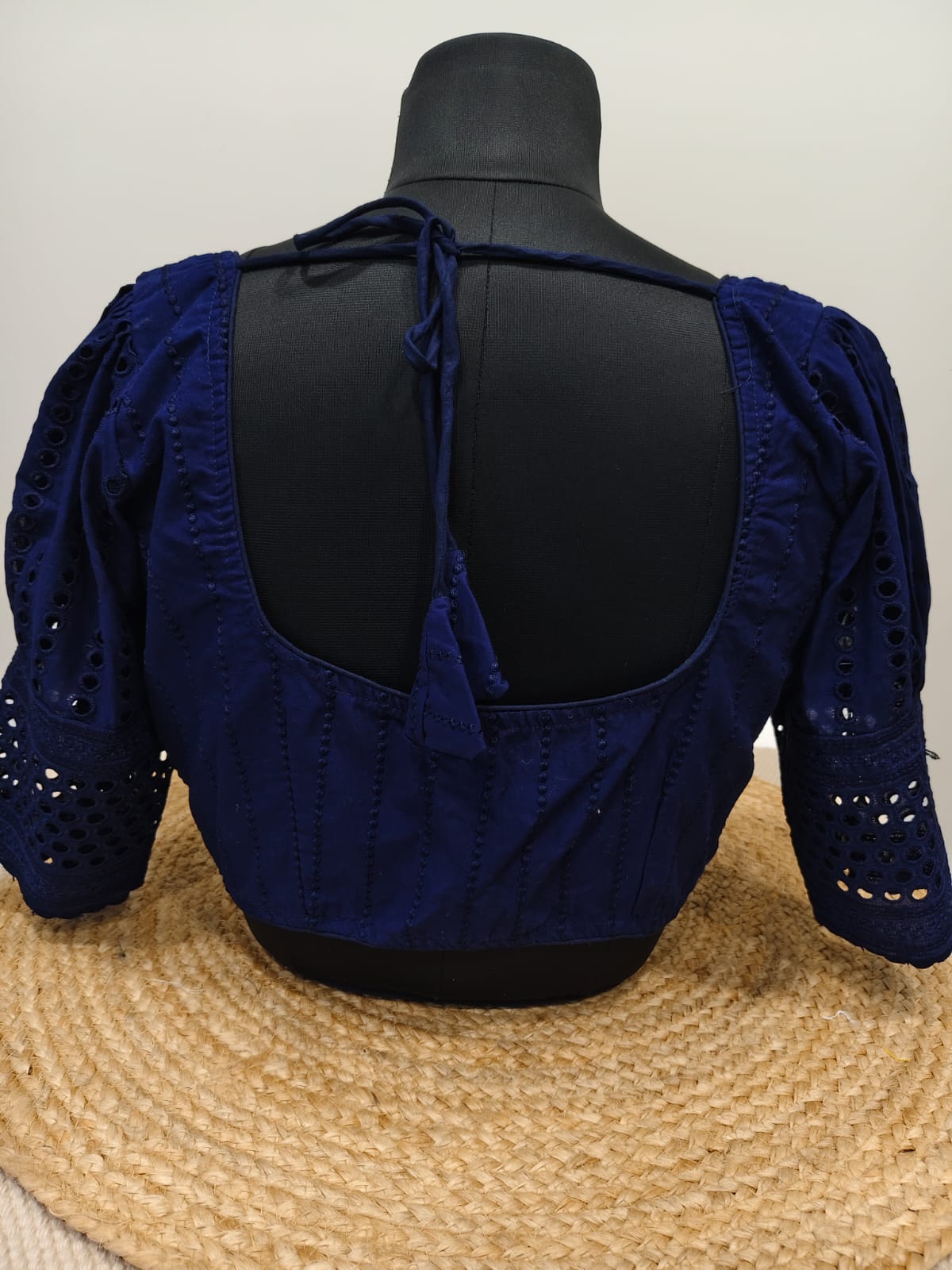 Hakoba Dark Blue Blouse