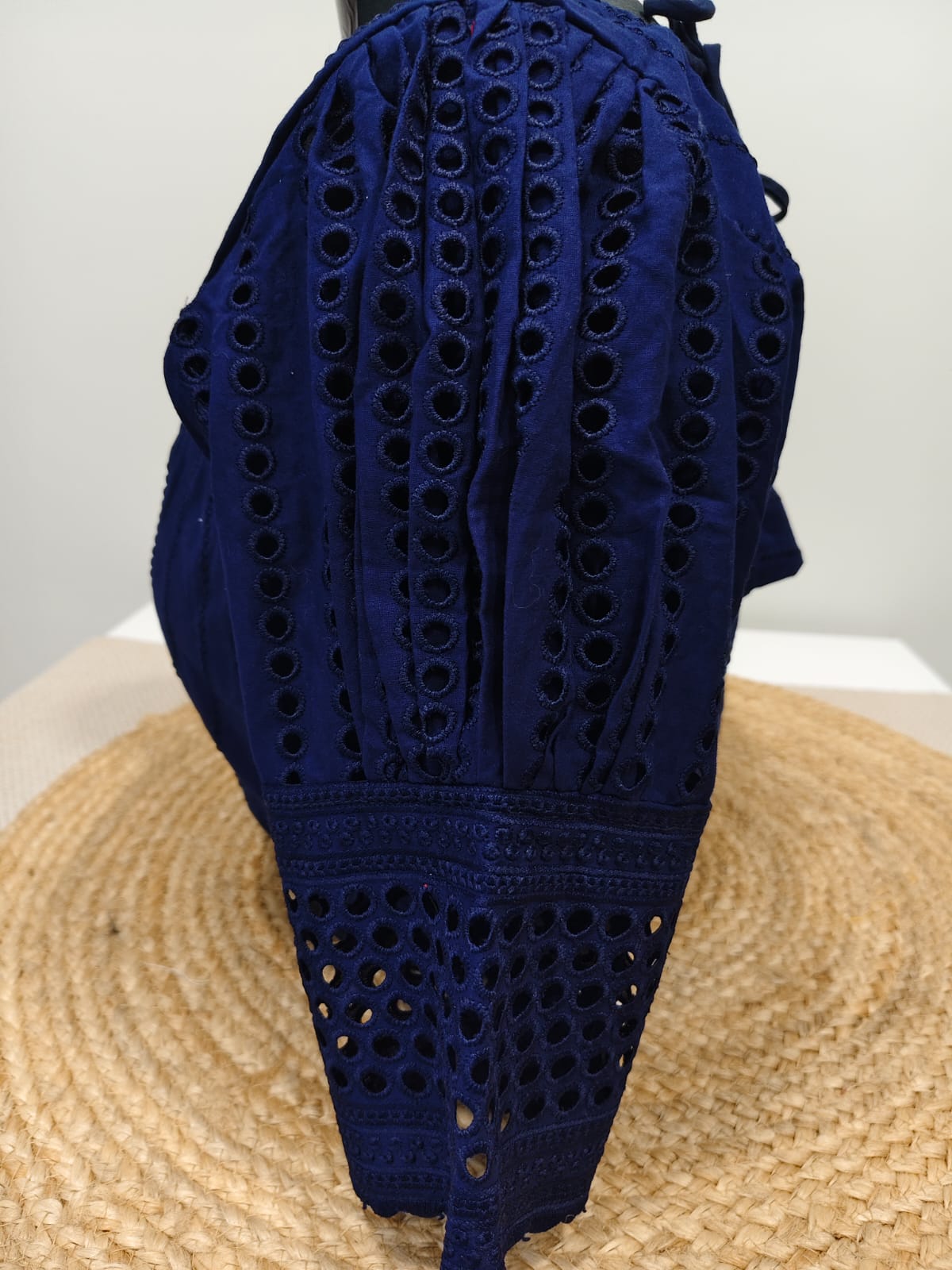 Hakoba Dark Blue Blouse