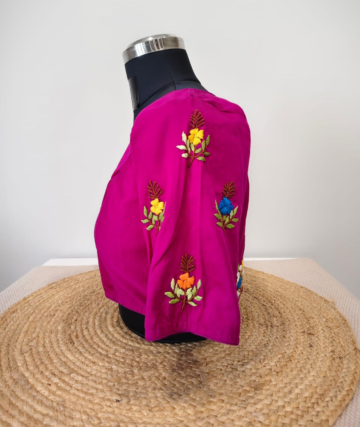 Purple French Knot Blouse