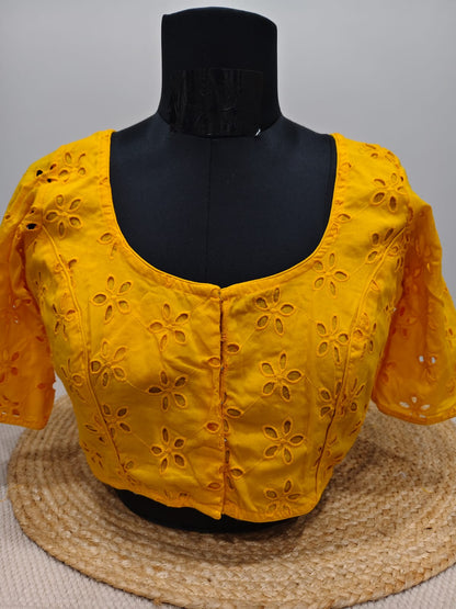 Yellow  Blouse with Star Hakoba
