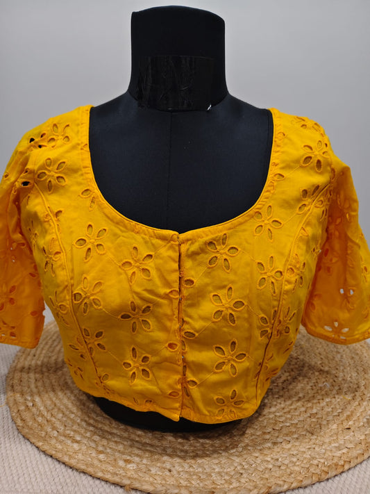 Yellow  Blouse with Star Hakoba